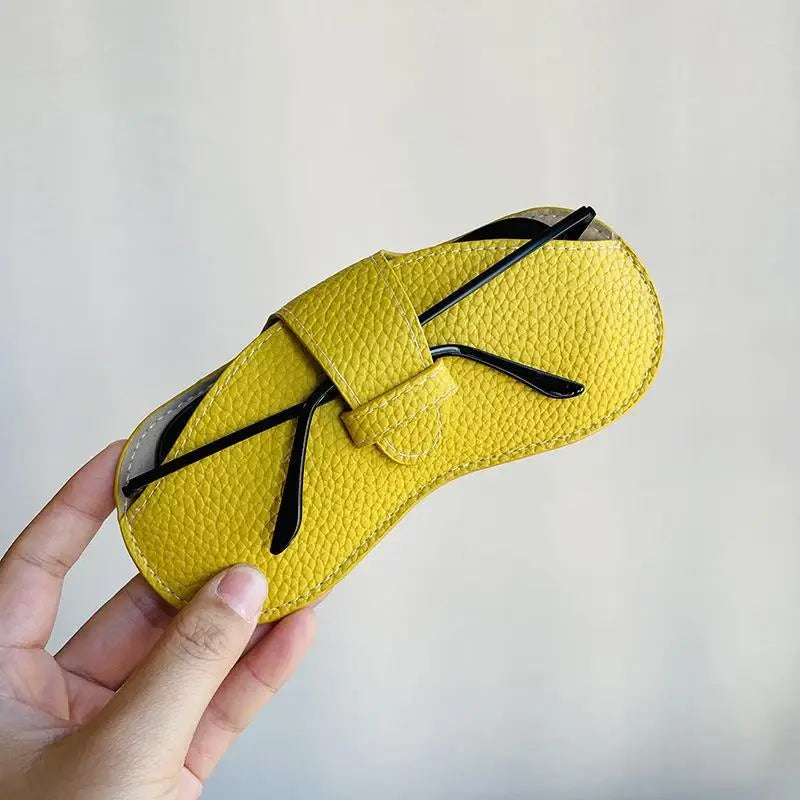 Leather Soft  Sunglasses Bag