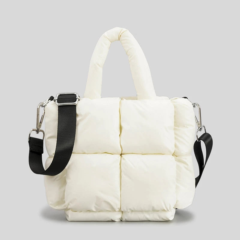 Quilted Luxury Nylon Down Cotton Bag