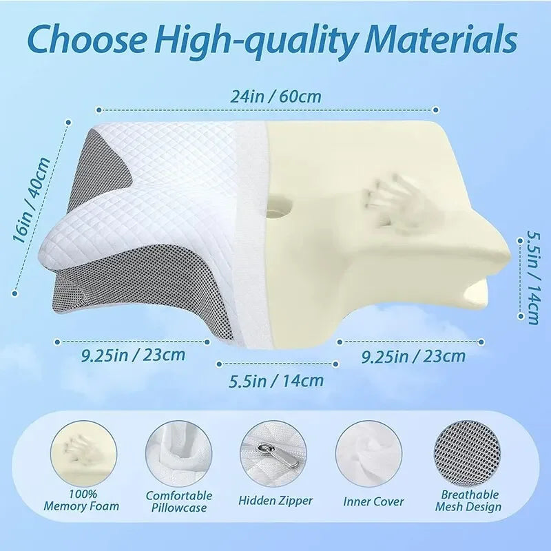 Sleep Memory Neck Pillow