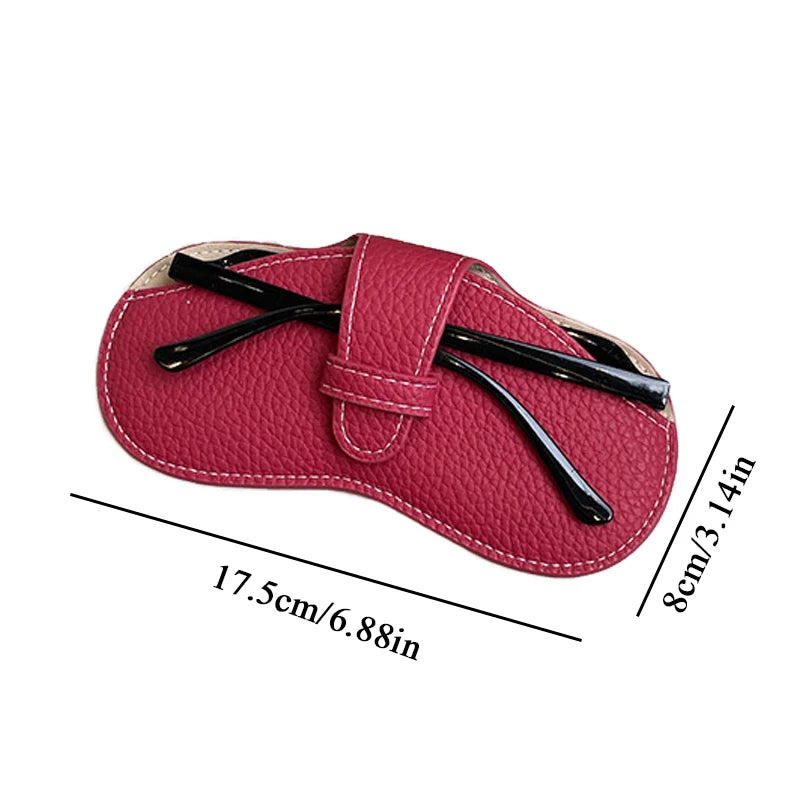 Leather Soft  Sunglasses Bag