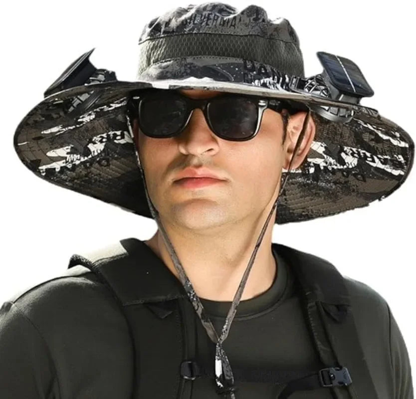 Solar Fan Bucket Hat
