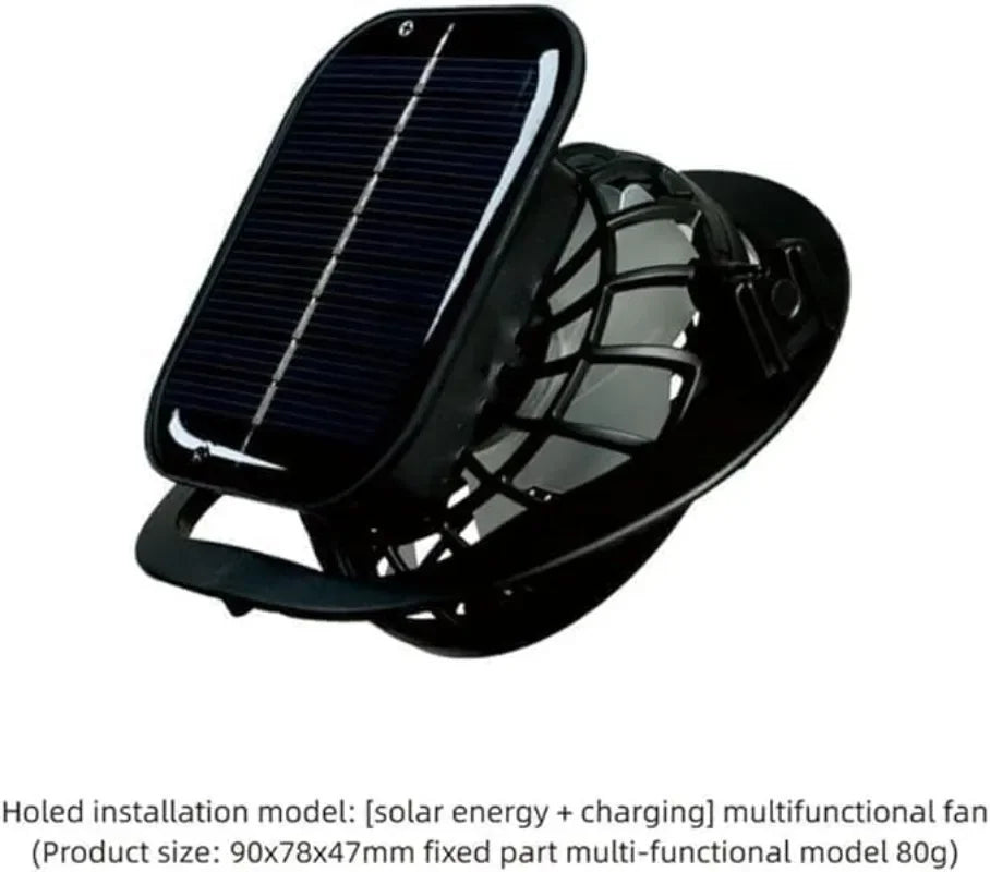 Solar Fan Bucket Hat