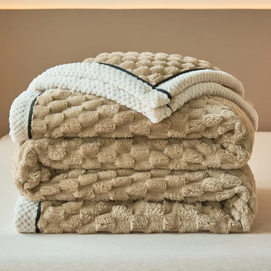 Multi-function Plush Throw Blanket
