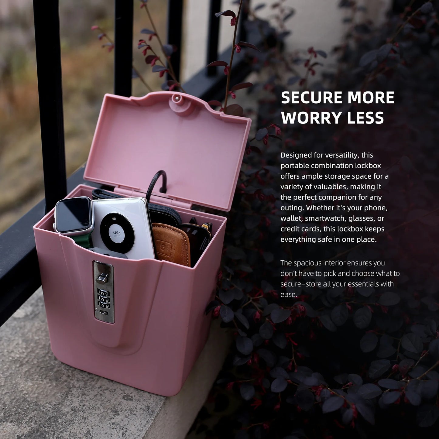 Portable Color Beach Safe Box