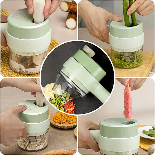 Portable Electric Vegetable Chopper - MONLANE