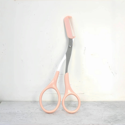Eyebrow Trimming Scissors with Comb