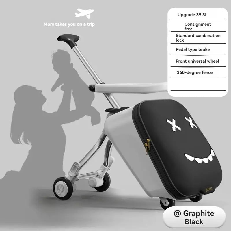 Ride and Walk the Baby Suitcase