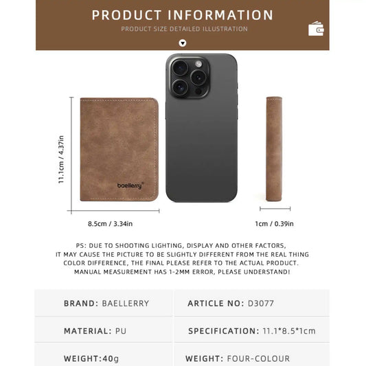 Casual  Multi-Card Holder