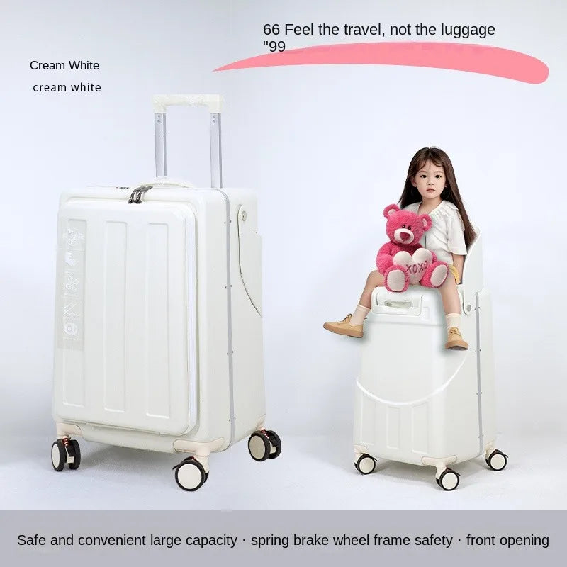 Ride on Luggage with Kids Seat
