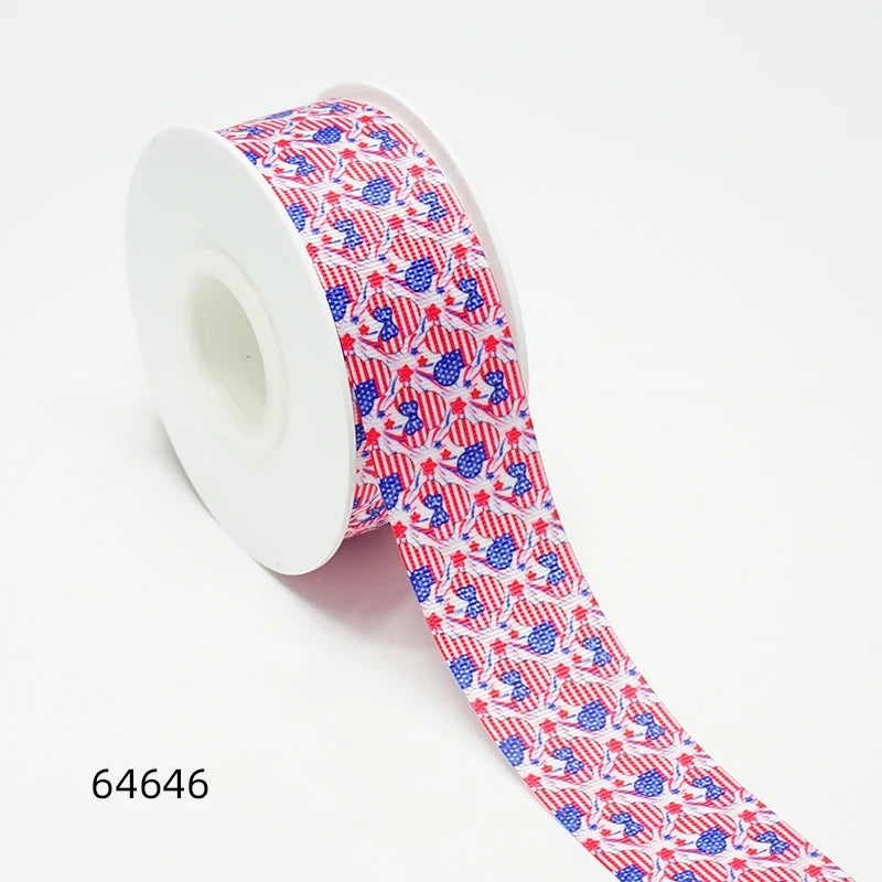Fourth Of July Printed Ribbons