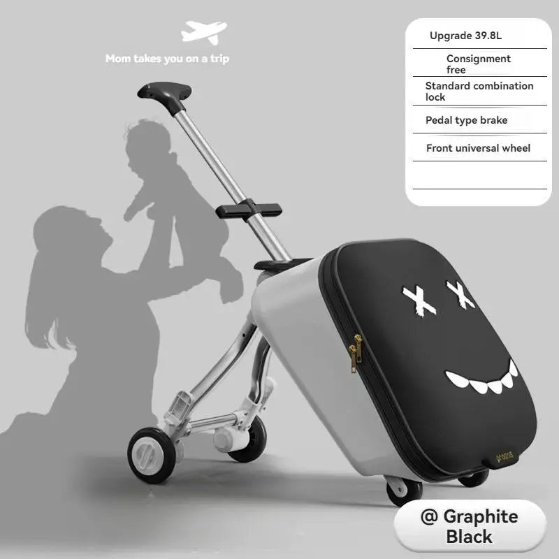 Ride and Walk the Baby Suitcase