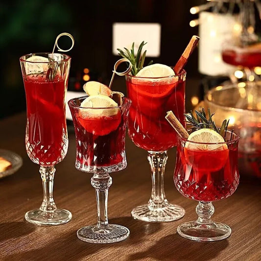 Vintage Crystal  Cocktail Goblet