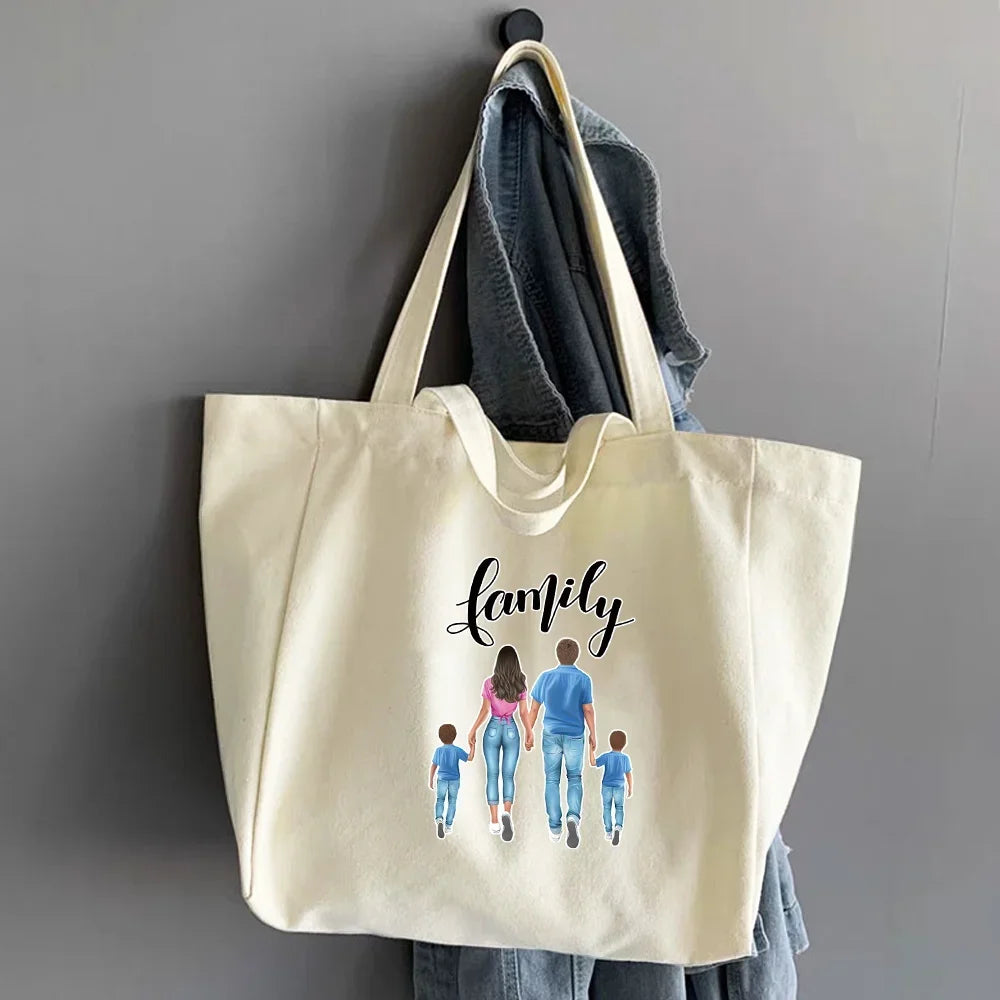 Foldable Canvas Shoulder Bag