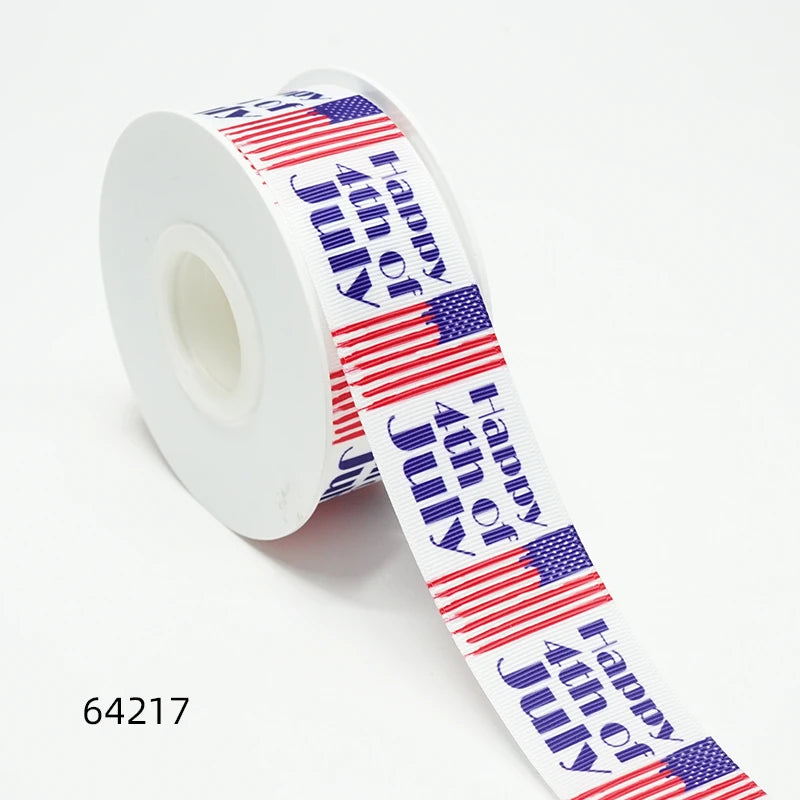 Fourth Of July Printed Ribbons