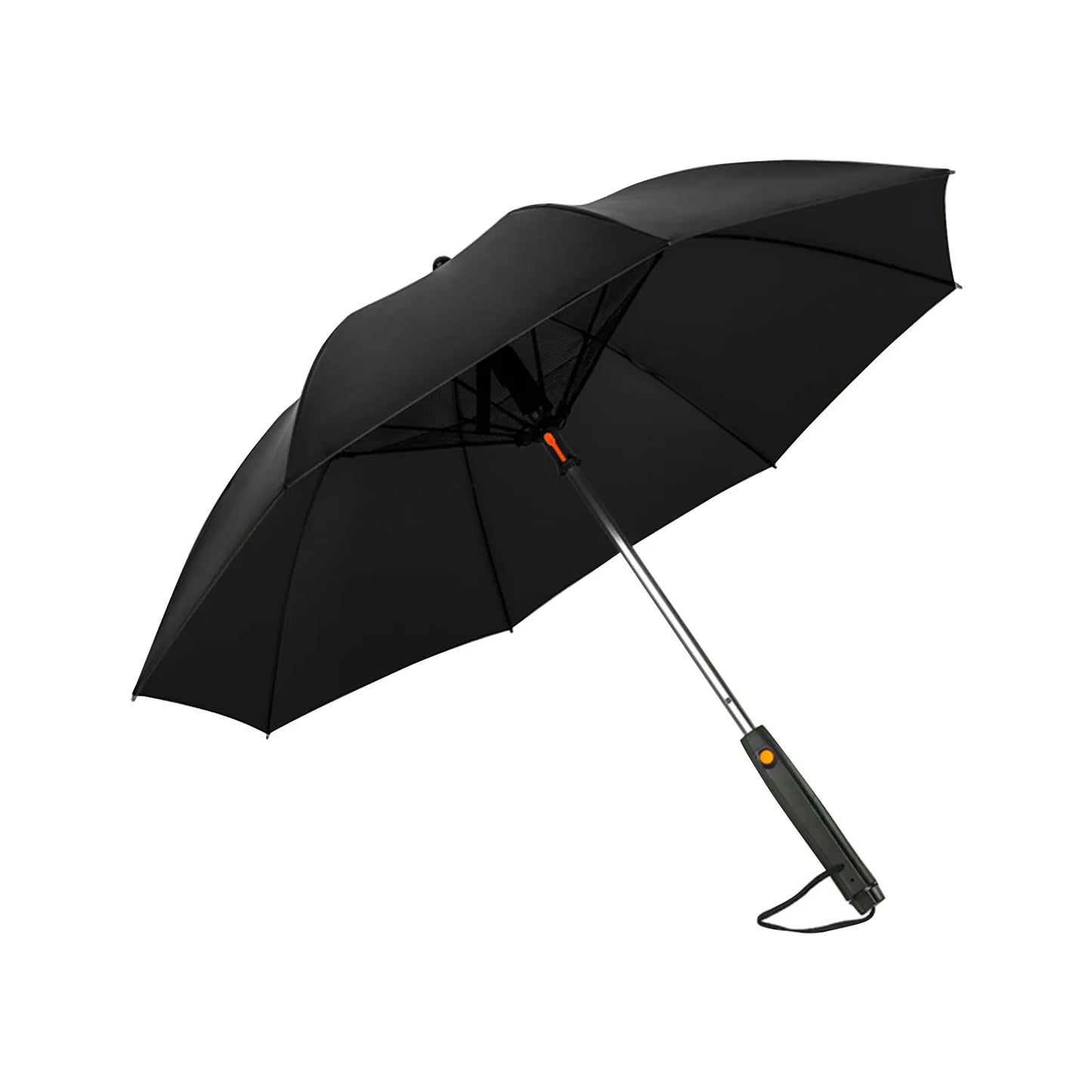 Uv Blocking Umbrella With Fan And Mist Spray