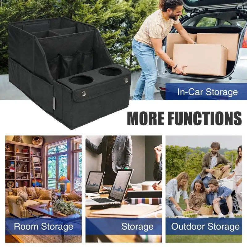 Seat Organizer  Cup Holders