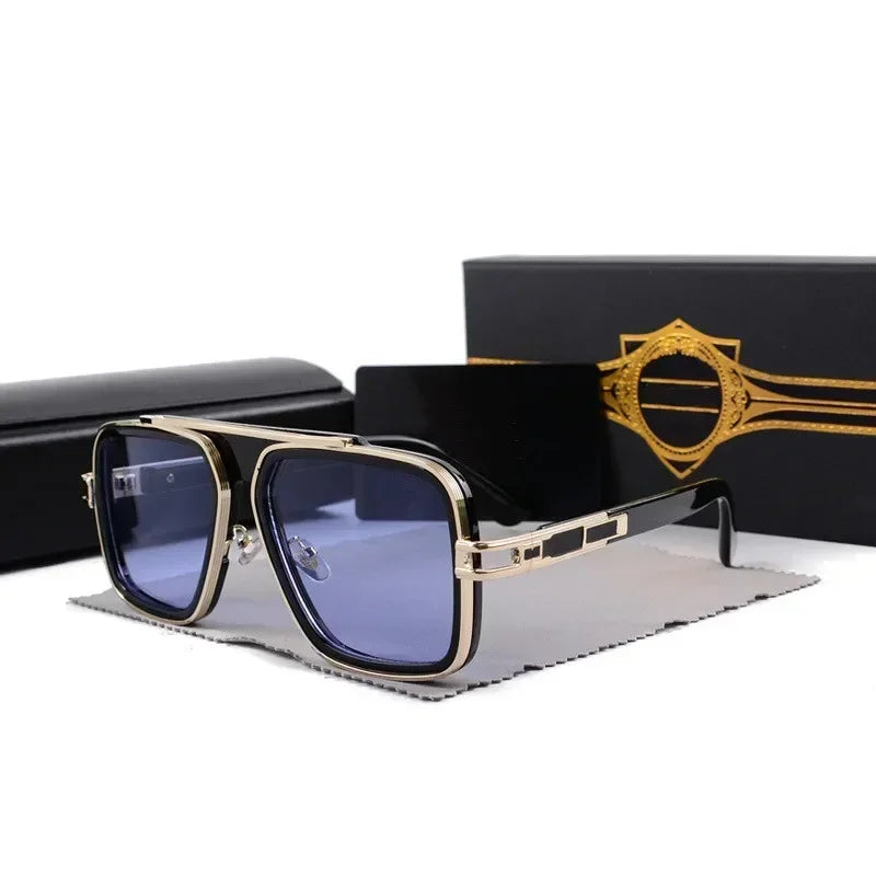 Retro Men's Square Sunglasses