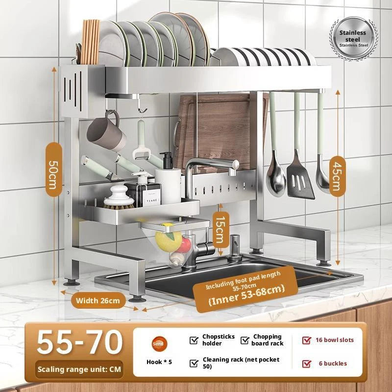 Dst Drying Rack Mod Adjustable Over The Sink Drying Rack – DST Fulfillment