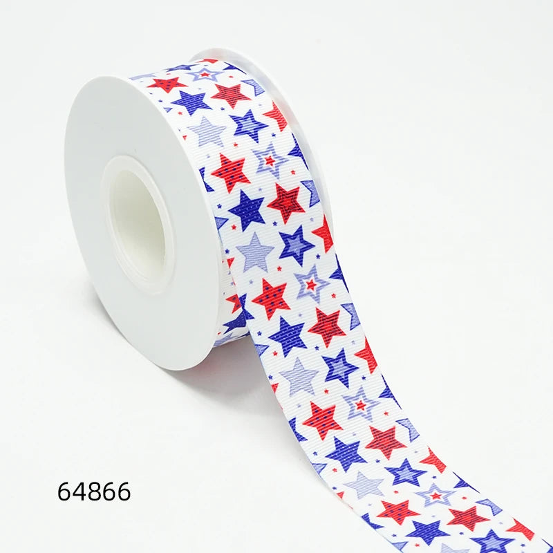 Fourth Of July Printed Ribbons