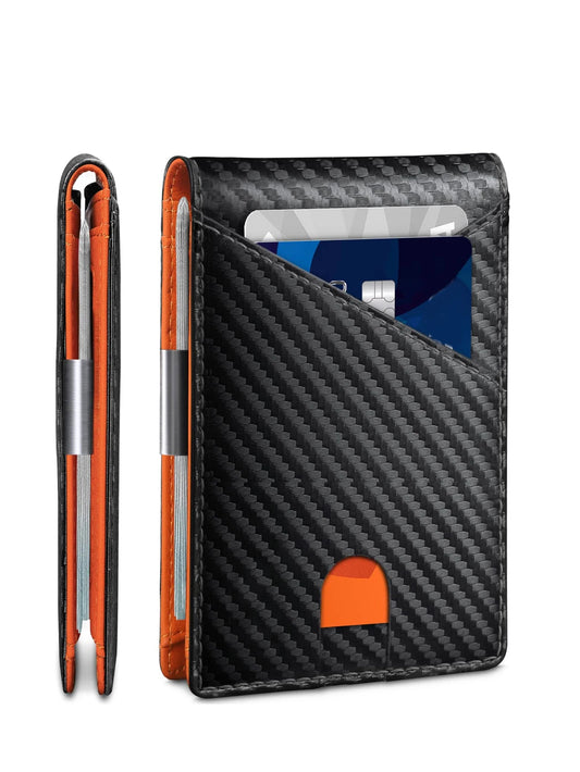 Minimalist anti-theft card holder