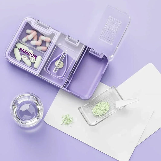 3 in 1 Pill Cutter & Storage - MONLANE
