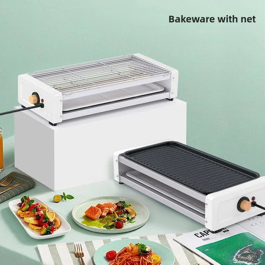 Large multi-person electric grill