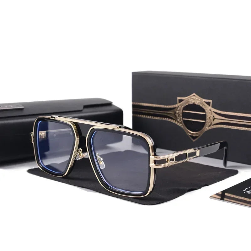 Retro Men's Square Sunglasses