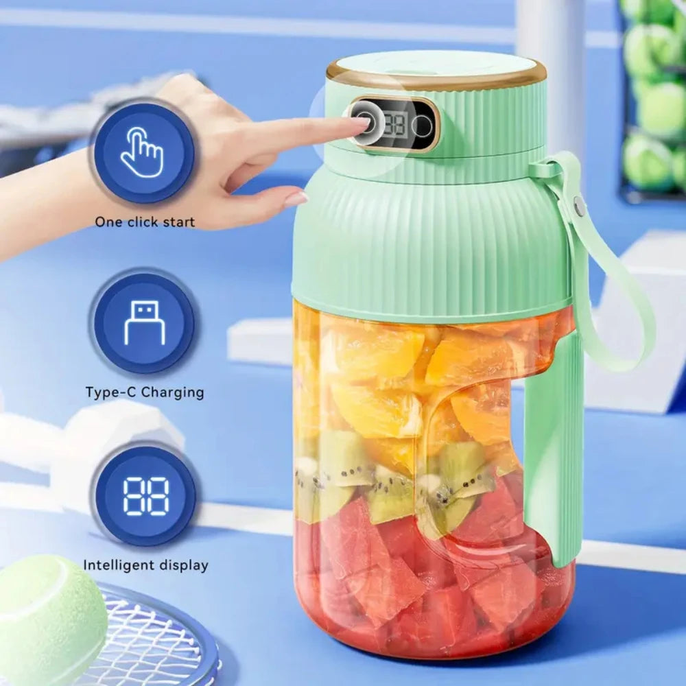 Dual Lids Fresh Juicer