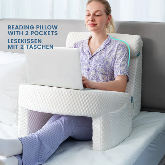 Arm Rest Lap Desk Pillow