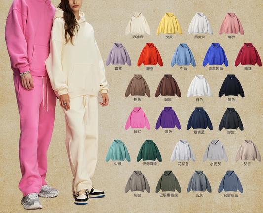 Loose fleece sweater