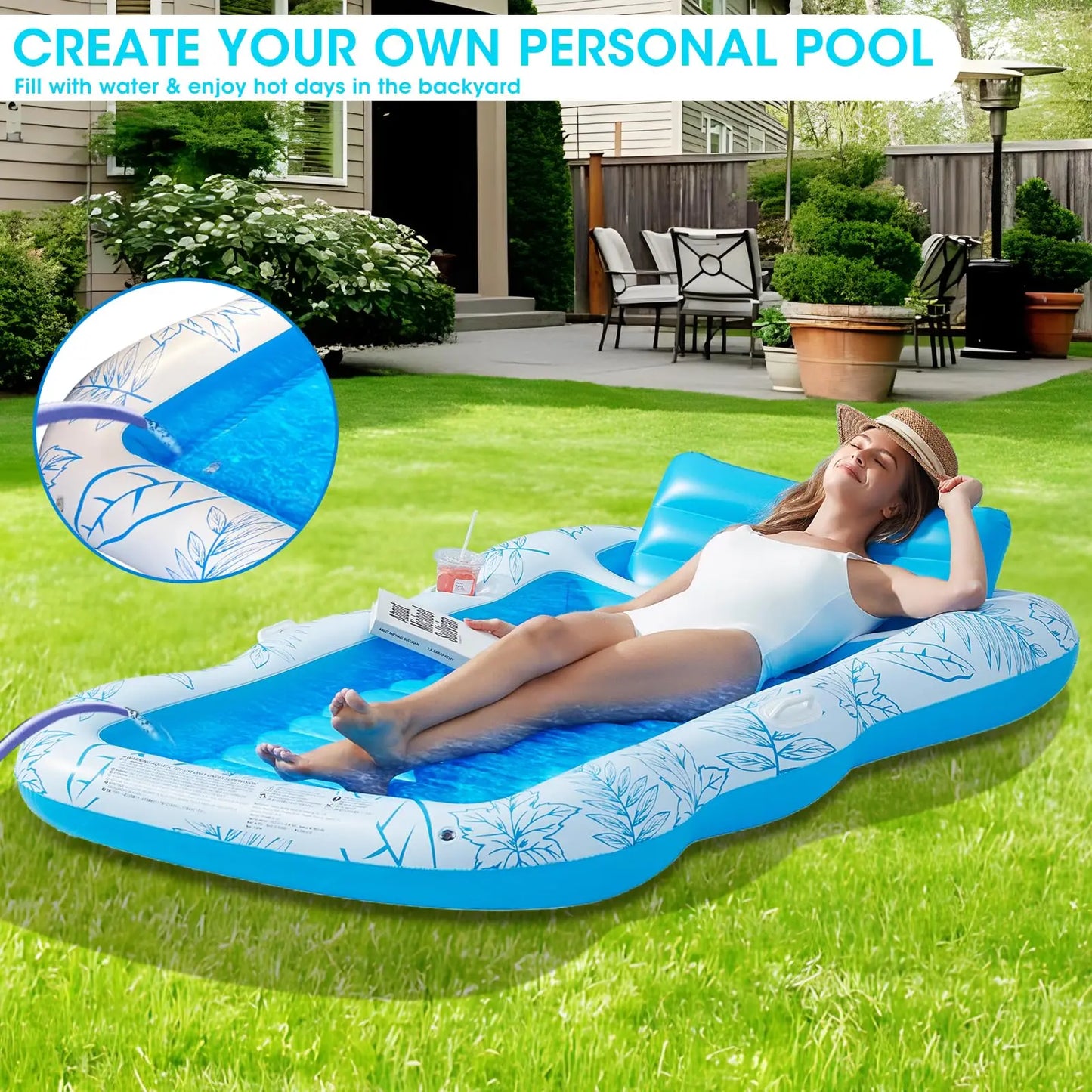 Inflatable Tanning Pool