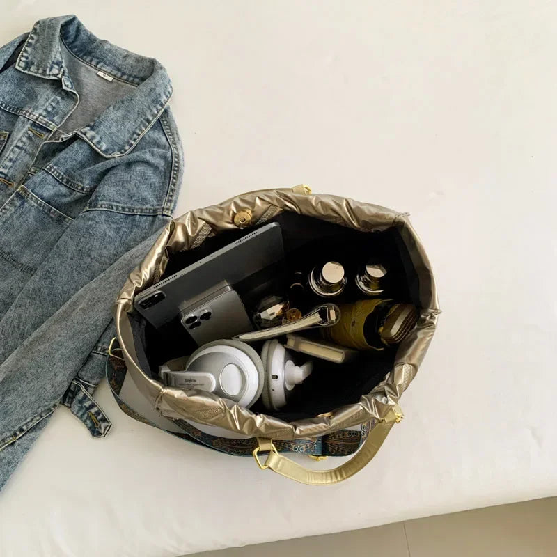 Quilted padded Tote