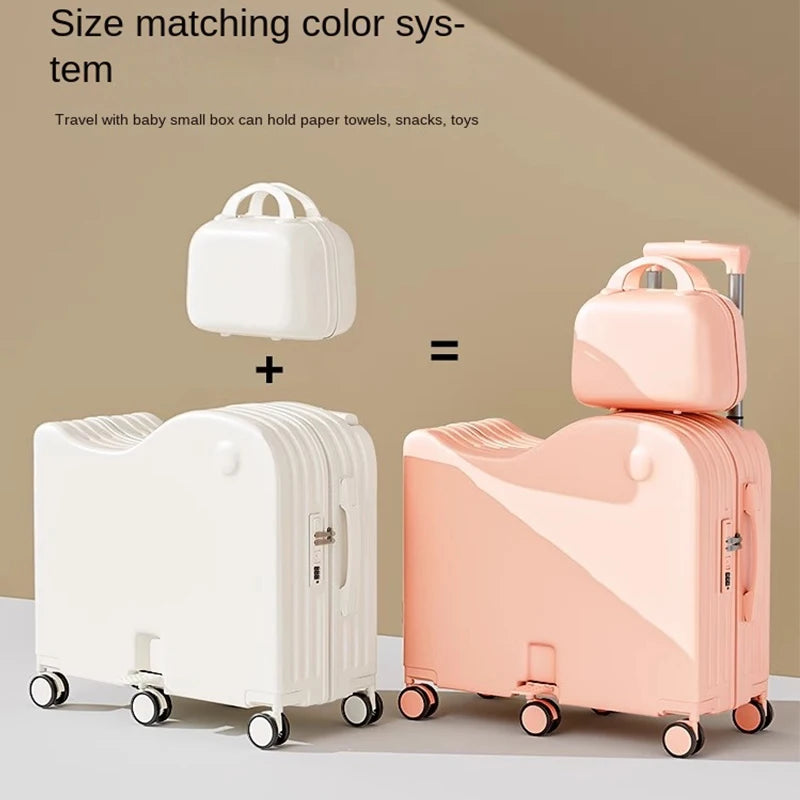 Children's Luggage  Set  with USB Cup Holder