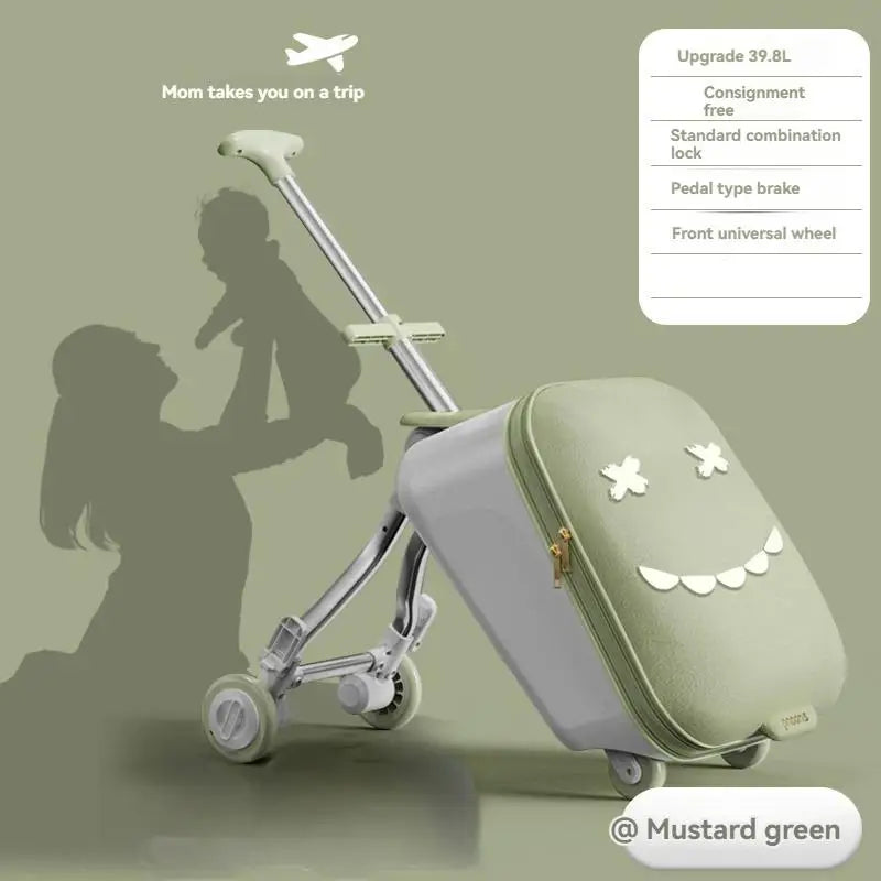 Ride and Walk the Baby Suitcase