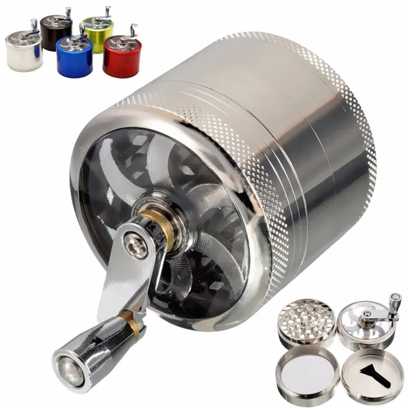 4-Layer Metal Herb & Spice Crusher - MONLANE