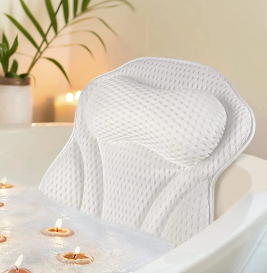 Bathtub Pillow for for Neck & Back Support