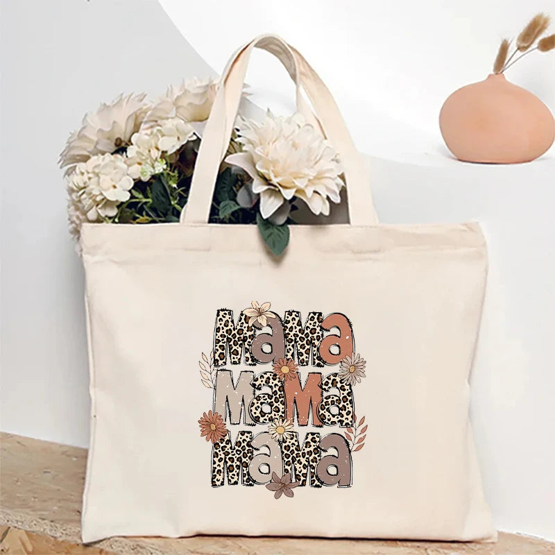 Mom Printed Handbag