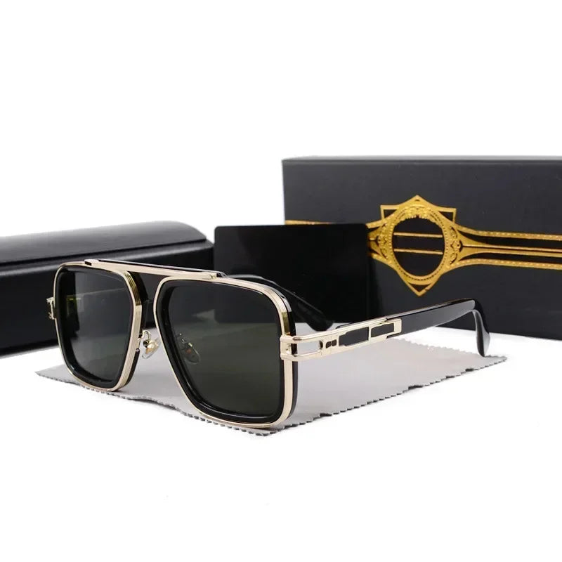 Retro Men's Square Sunglasses
