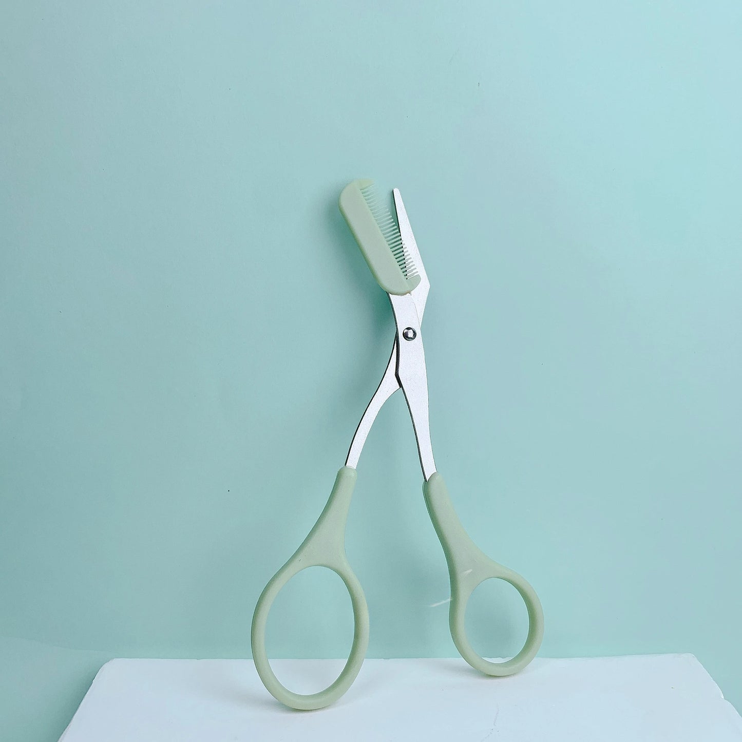 Eyebrow Trimming Scissors with Comb