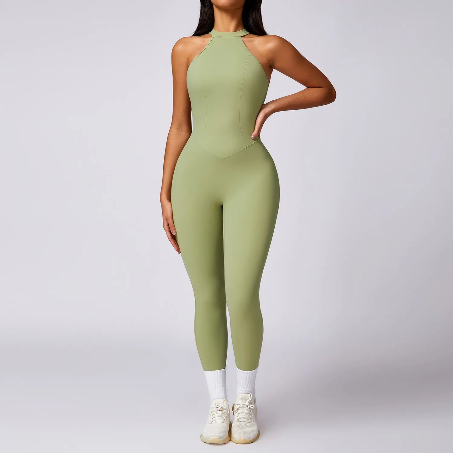 Backless Sports Bodysuit