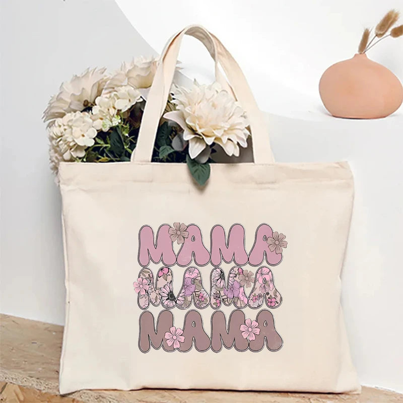 Mom Printed Handbag