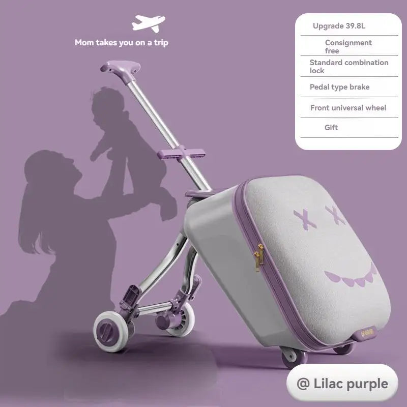 Ride and Walk the Baby Suitcase