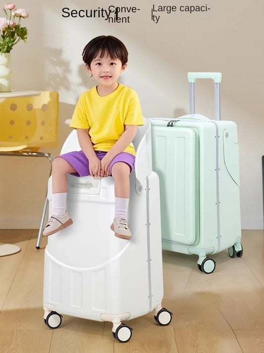 Ride on Luggage with Kids Seat