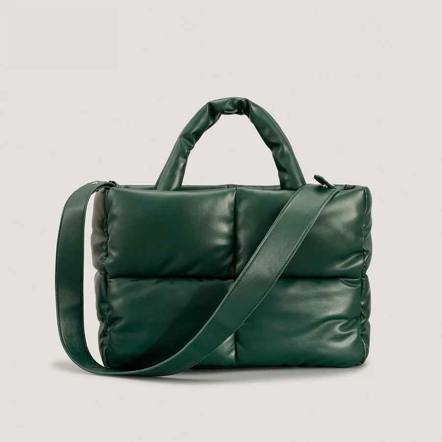 Quilted Luxury Nylon Down Cotton Bag