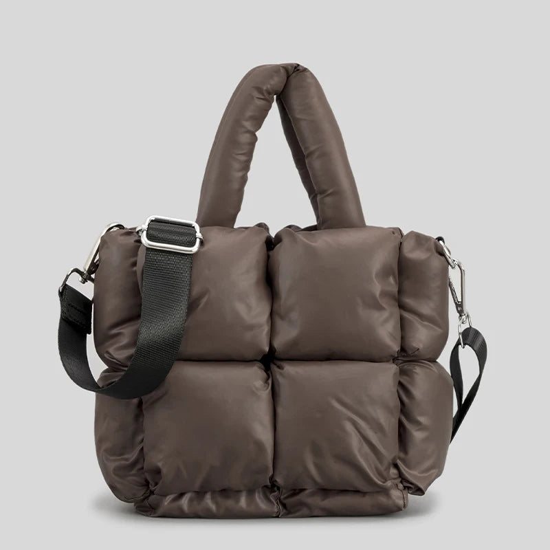 Quilted Luxury Nylon Down Cotton Bag