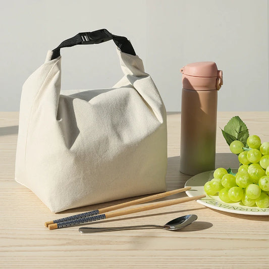 canvas Insulated Lunch Bag
