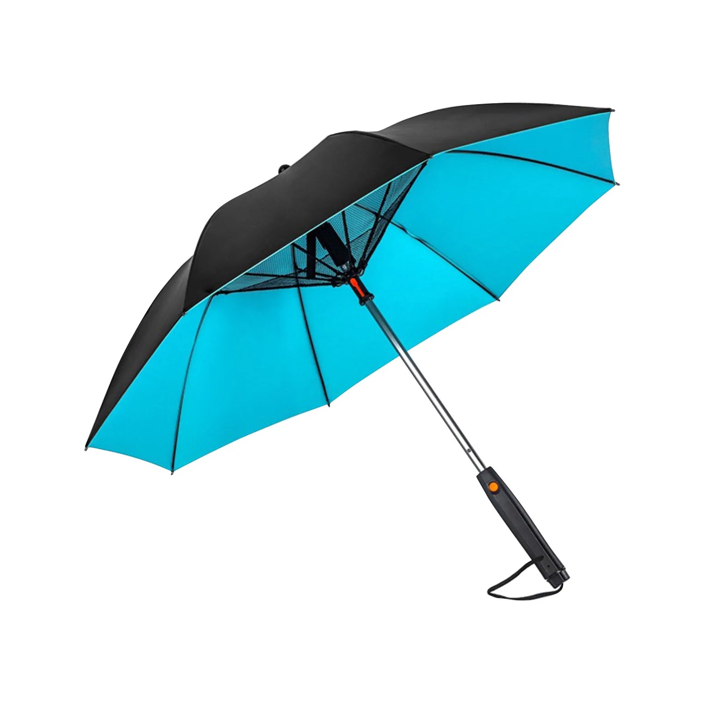 Uv Blocking Umbrella With Fan And Mist Spray