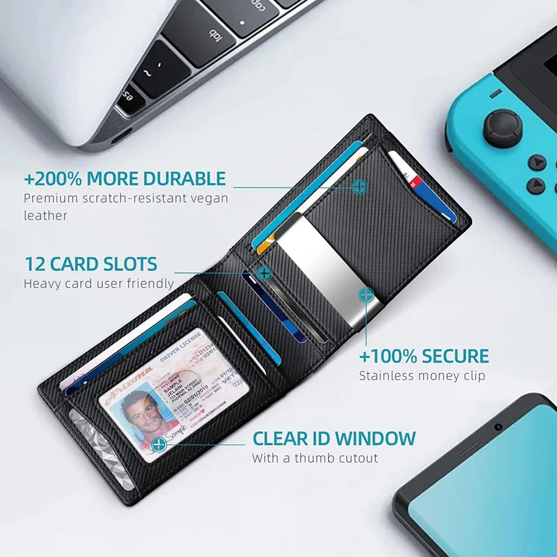 Carbon Fiber Luxury Wallet