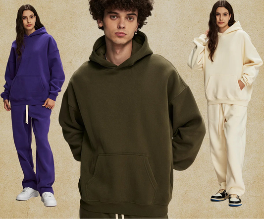 Loose fleece sweater