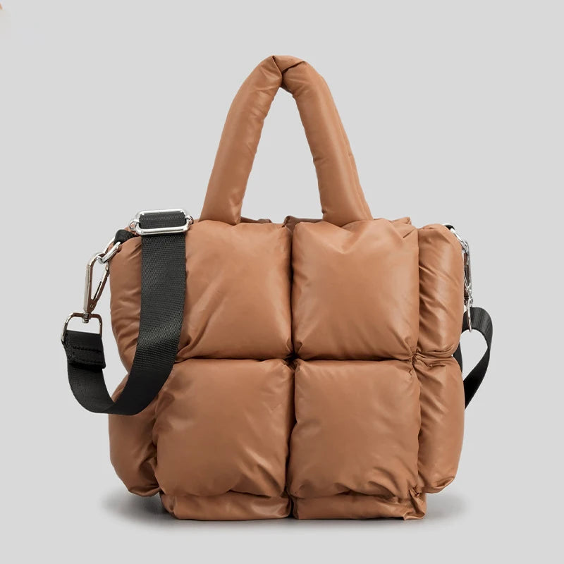 Quilted Luxury Nylon Down Cotton Bag